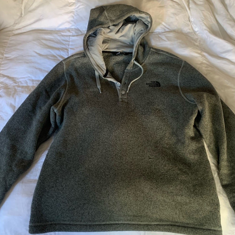 Mens Large North Face hoodsweatshirt